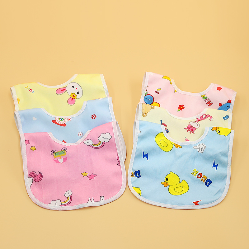 Manufacturers infant Crystal velvet saliva towel bib U-shaped snap button waterproof bib wholesale