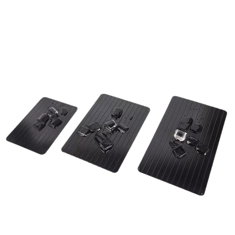 thawing board chopping board daily necessities amazon aluminum plate cross-border household mini kitchen small portable steak food
