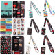 Doctor's work permit lanyard hard card holder bus work permit card holder work card double-sided transparent student permit work card