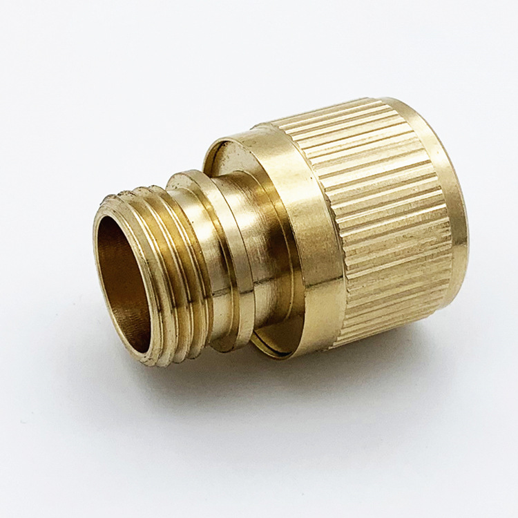 4 points external tooth water connection all copper external tooth quick connection 1/2 External thread water connection quick connection