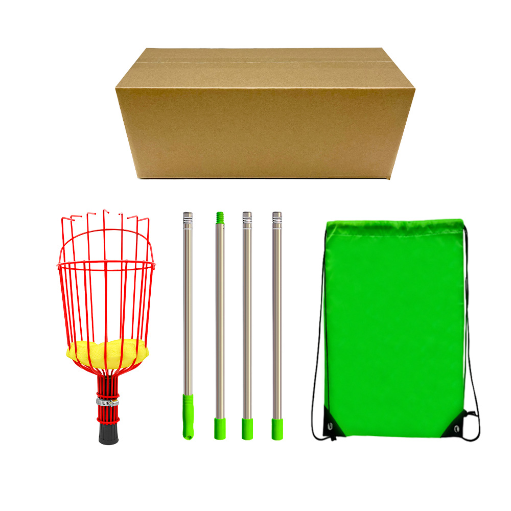 Cross-border explosions fruit picker fruit picker artifact stainless steel high-altitude fruit picker fruit picking tools garden tools