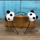 Black and White Panda Hair Hoop