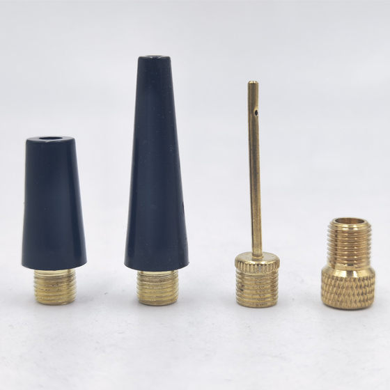 Metal plastic inflatable Nozzle car inflatable pump inflatable nozzle pump accessories metal air nozzle three-piece set