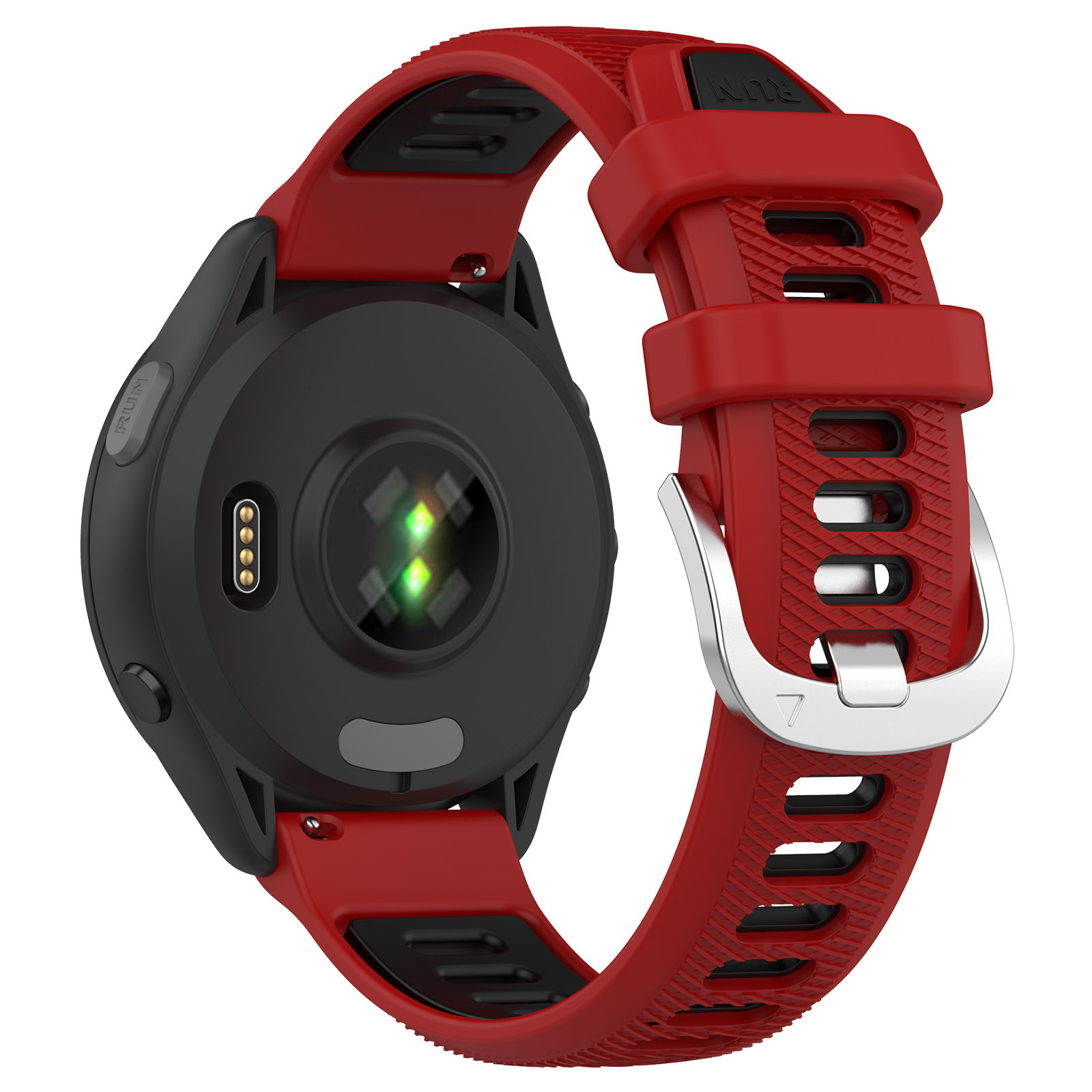 Xinyuan Shuntong applies Jiaming Forerunner265S/265 silicone strap 18/20/22mm double color strap