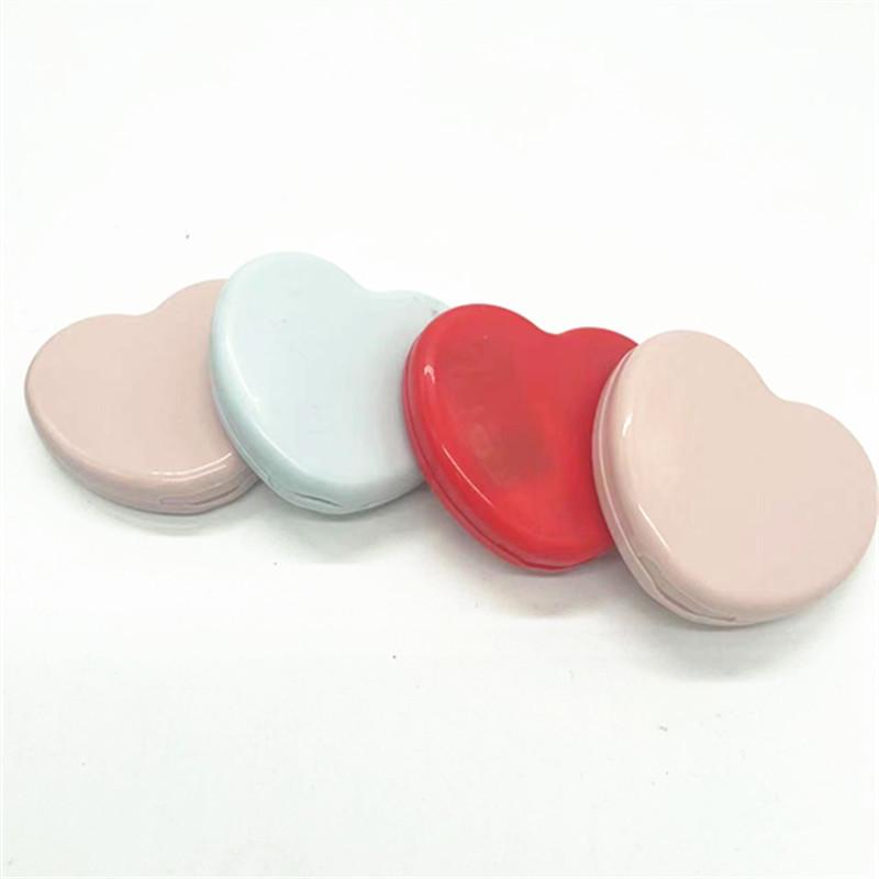 New Portable Heart-shaped Mini Needle Box for Girls' Dormitory Nordic Style Needle Set Portable Needle Tool