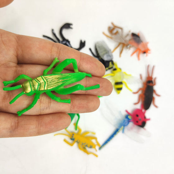 12 simulation small insect model mini educational cognitive children's toys mantis model children's toys cross-border