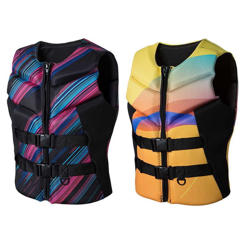 New high-end life jacket adult professional large buoyancy vest snorkeling swimming warm drifting sea fishing surfing factory