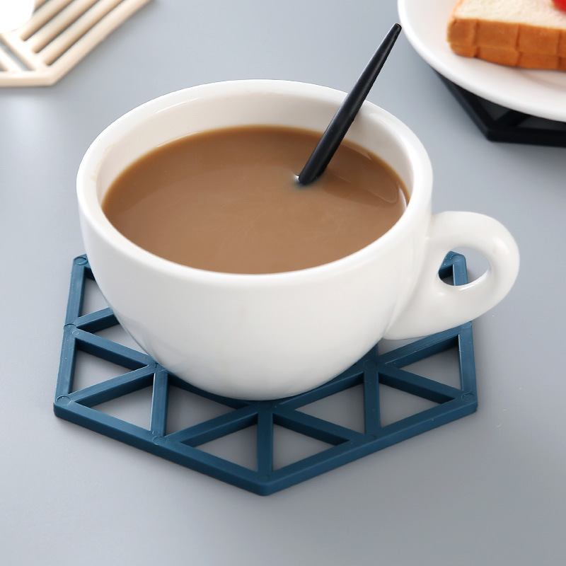 Silicone Table Mat Heat Insulation Mat Nordic Anti-Perm Mat Bowl Mat Household Kitchen Pot Mat Plate Mat Coaster Vegetable Mat Placemat