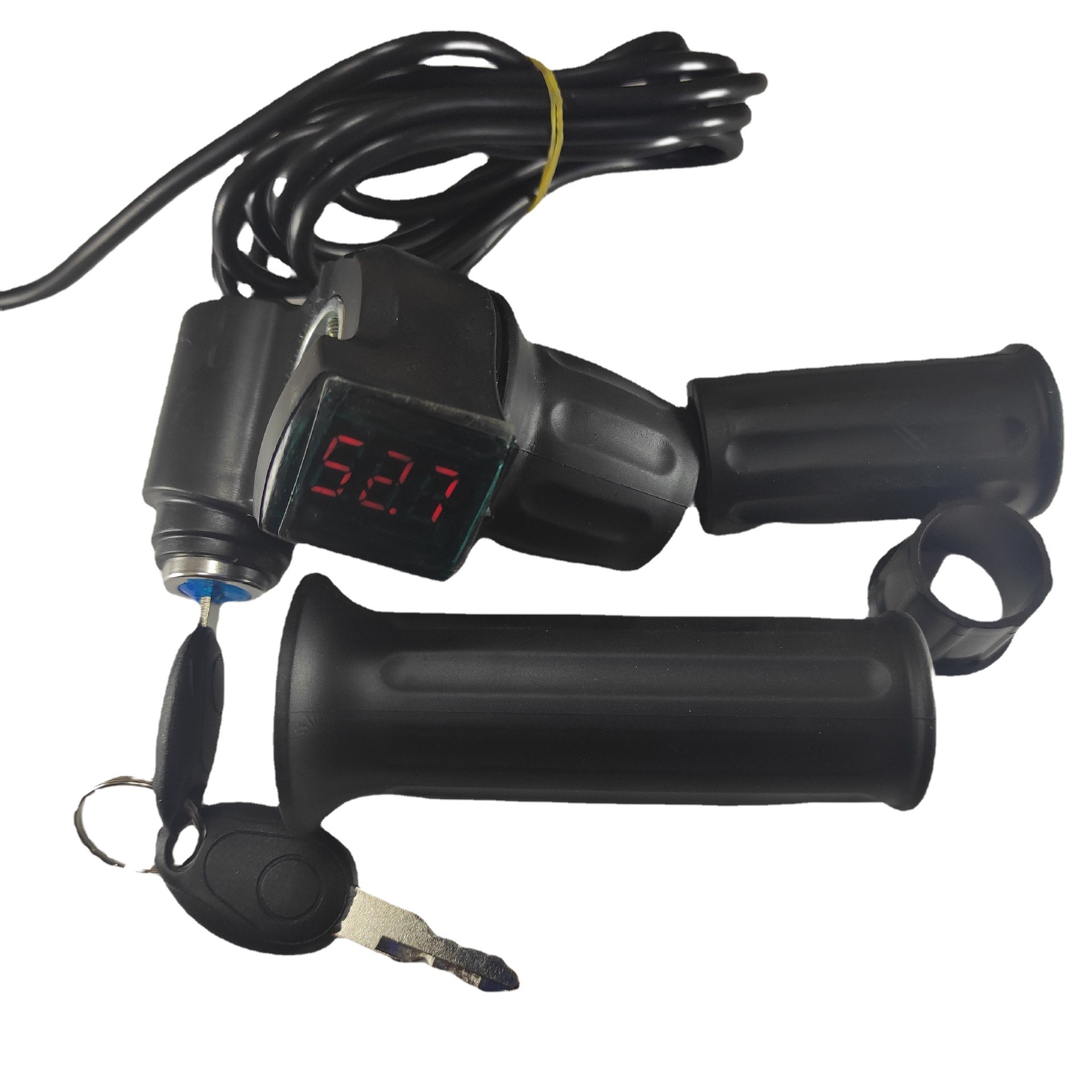Red screen half lock electric car turn handle electric car accessories speed control handle throttle handle