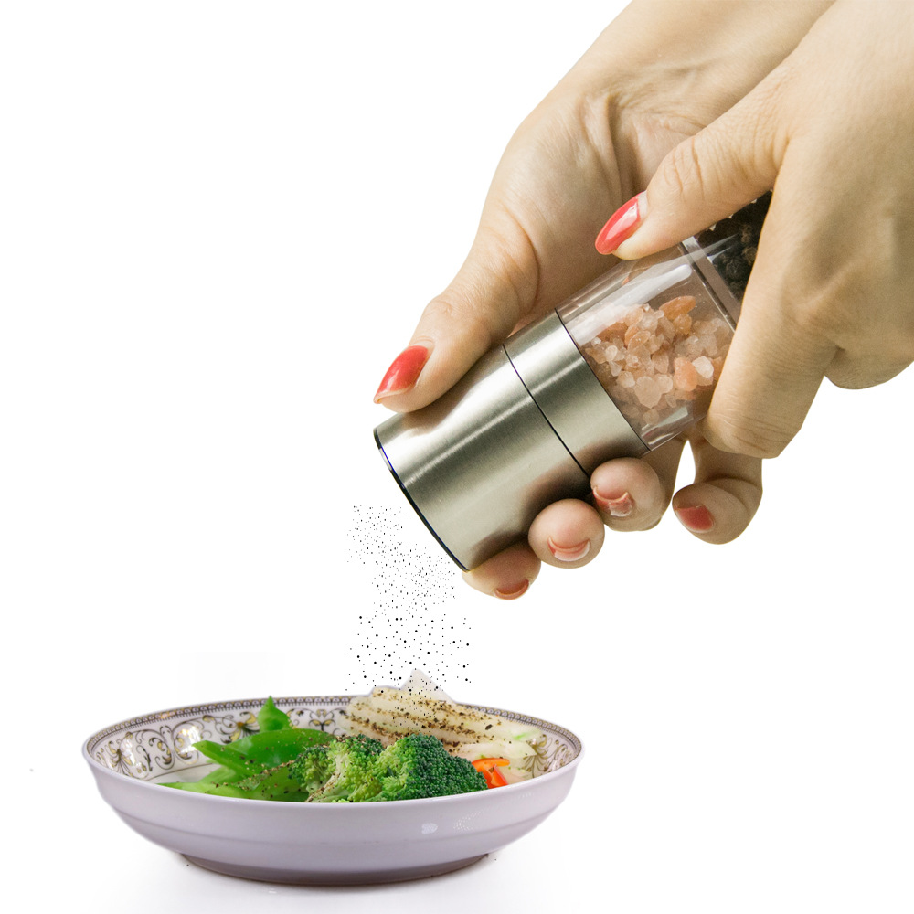 Factory Direct manual pepper mill stainless steel grinder pepper grinder ceramic grinding core Mill salt mill pepper