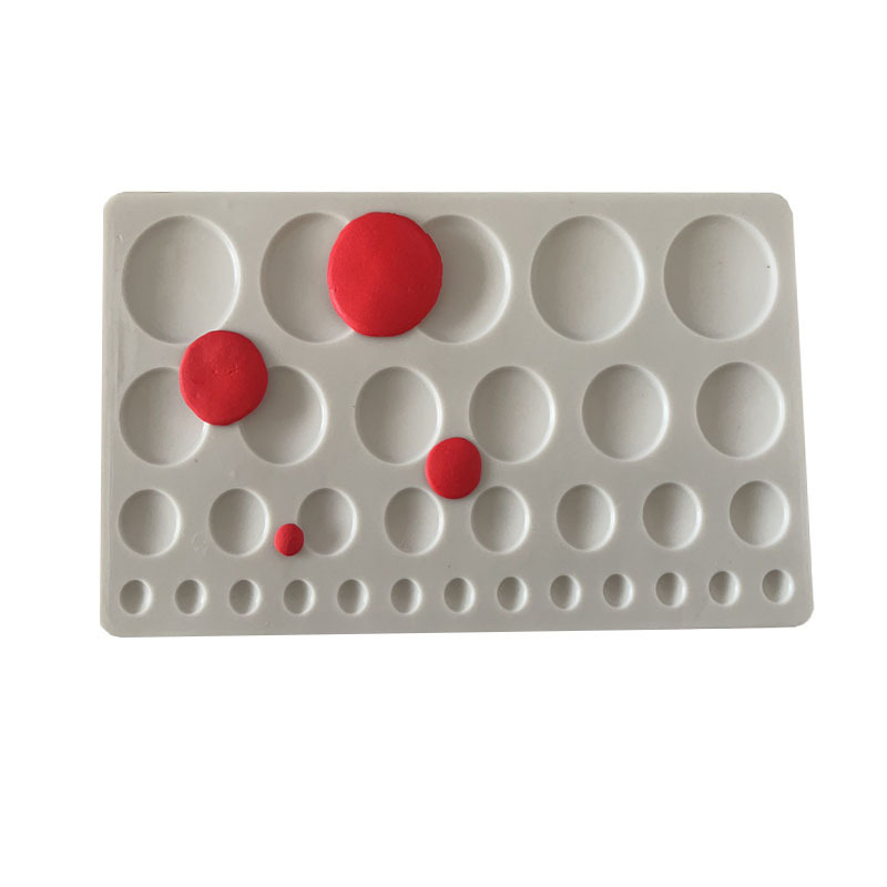 DIY Size Love Silicone Mold Chocolate Dessert Decoration Fondant Cake Valentine's Day Love Plug-in Edge