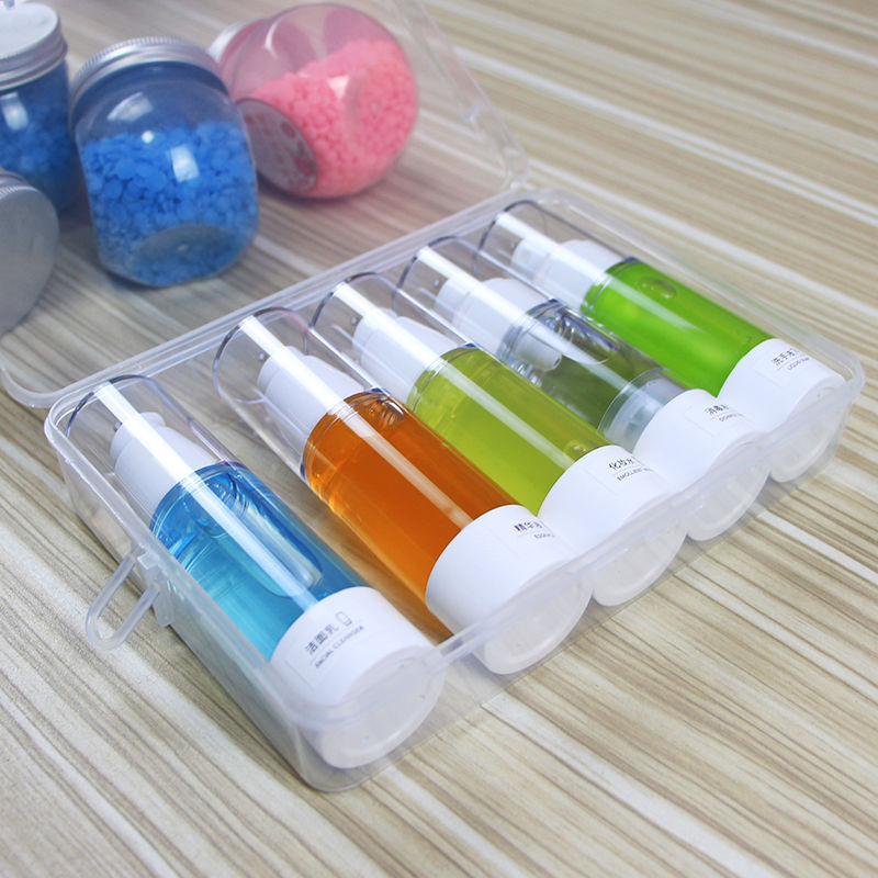 真空小旅行分注ボトルセット押圧式スプレーボトル化粧品補水乳液スプレーボトル携帯用空ボトル|undefined