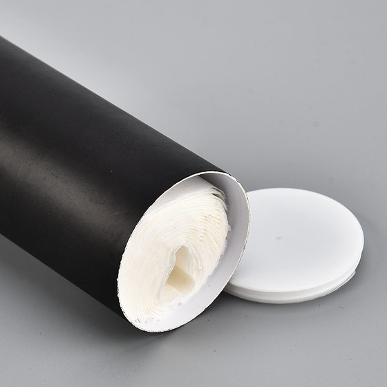 Car-mounted Tissue Tube Evacuation Paper Customization Restaurant Car Simple Solid Color Creative Advertising Tissue Tube Paper Towel Customization