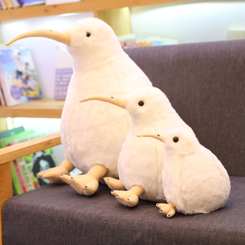 奇妙な鳥の公仔ニュージーランドの鳥の大きいkiwiの何維鳥のぬいぐるみのかわいい小鳥の布芸の人形をシミュレーションします。|undefined