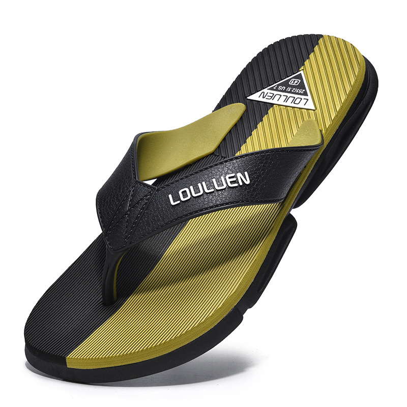 Summer Men's Flip-flops EVA Sandals Non-slip Household Thick-soled Rubber Sports Slippers Men's Outdoor Sandals