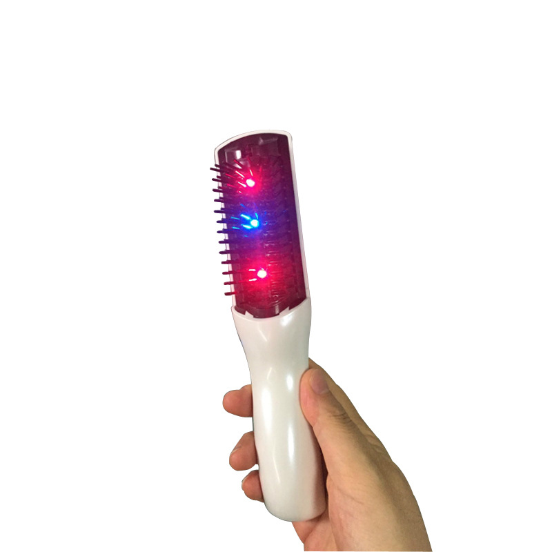 Electric Head massage comb laser head skin massage comb head vibration massage comb anti-hair loss color light care comb