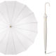 16 Bone Skin Curved Handle creamy-white