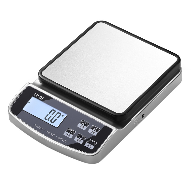 Food Electronic Scale Wholesale Food Weighing Household Small Kitchen Scale Baked Food Weighing Weight Weighing Weight Charging