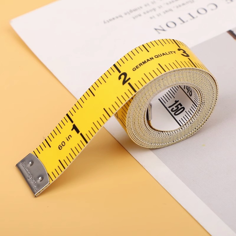 Thickened soft ruler 1.5 meters tool measuring three-way tailoring tool measuring ruler measuring coat ruler leg circumference arm circumference tape measure