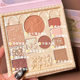 CALLCALL LING relief Angel eye shadow blush high-gloss all-in-one plate ins Super fire live cross-border spot