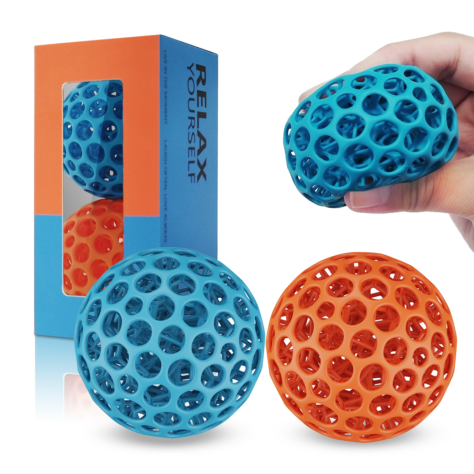 Decompression pet toy ball 3D printing hollow toy ball
