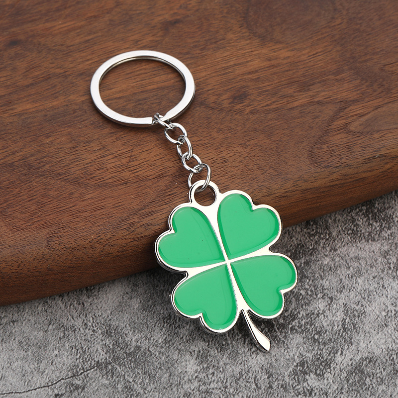 Брелок Lucky Clover большой зеленый лист креативный подарок кулон брелок автомобильный брелок