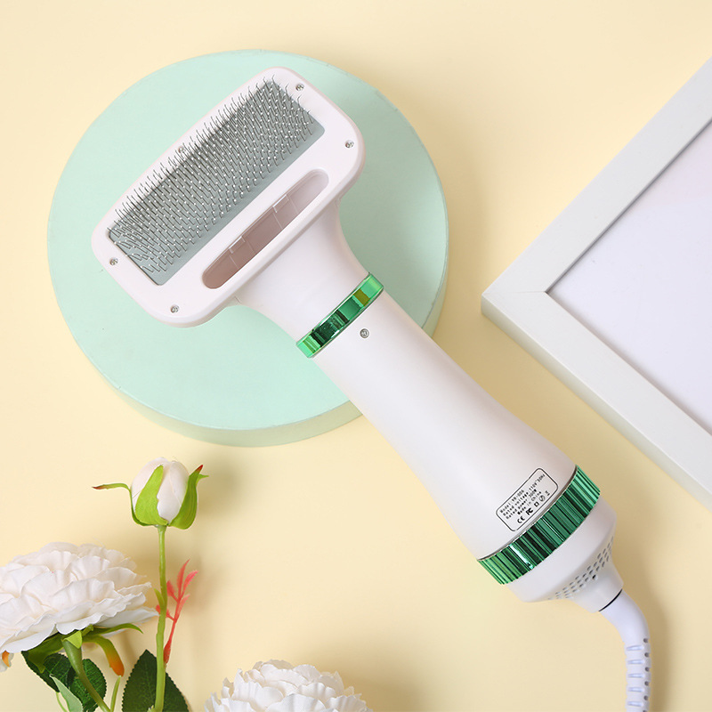 Teddy Pet Blow Comb Blow Hair Pull Style Integrated Dog Hot Air Comb Cat Blow Dry Combing Comb