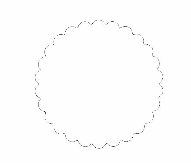 Wave circle 18CM