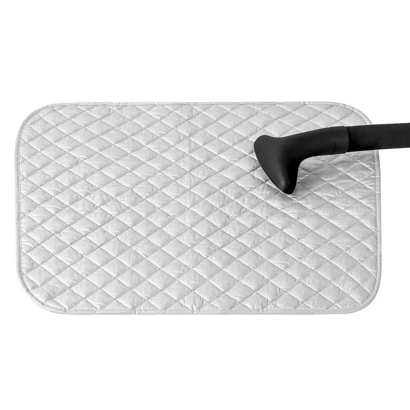 Factory Direct Supply Household Foldable Portable Heat Insulation High Temperature Resistant Ironing Pad Cotton Silver Ironing Pad