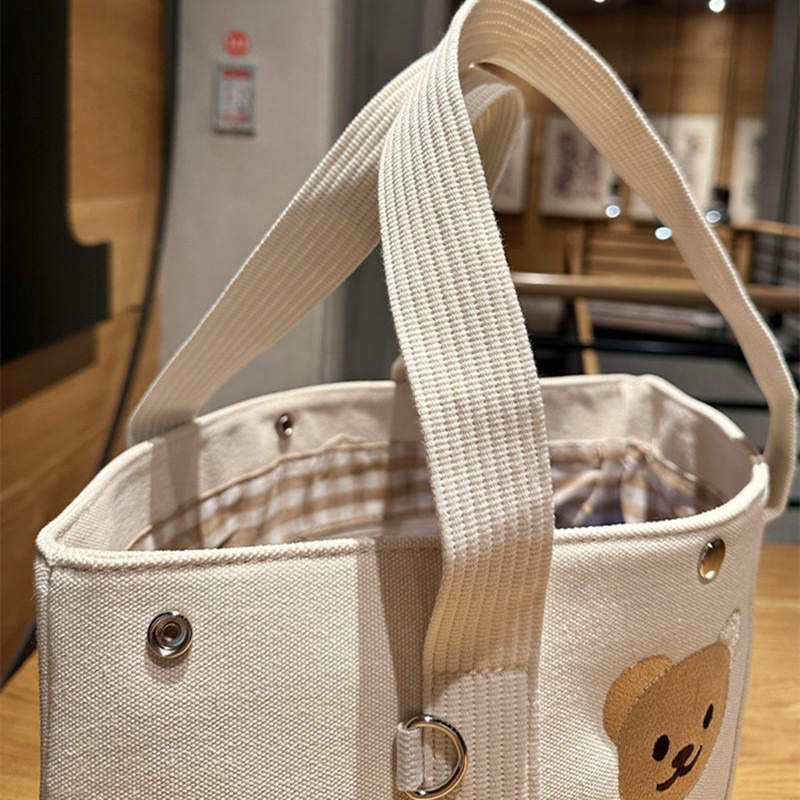 ladies handbags large capacity mother and baby mummy bag canvas bag handbag stroller Hanging Bag tote bag_voghion.com