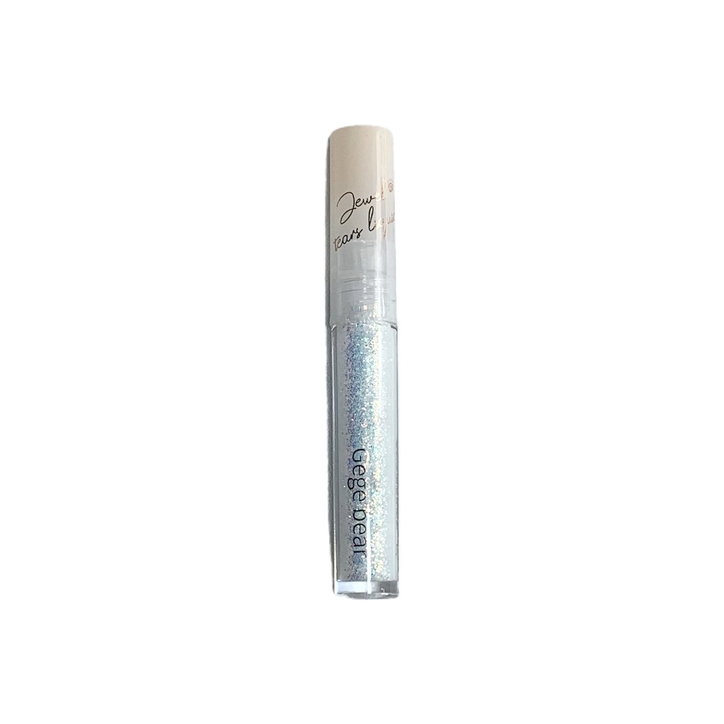 Gege bear Gogo little bear gem tear liquid eye shadow fine flash brightening pearlescent sequins high gloss liquid sweat-proof