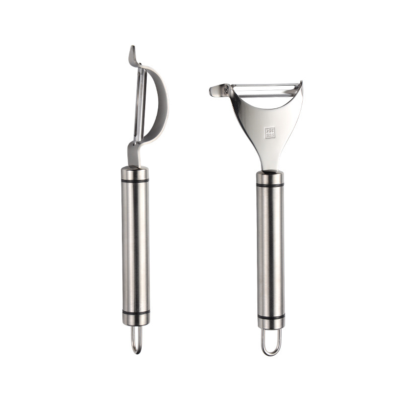 304 stainless steel peeler multi-functional fruit peeler kitchen tool Y-shaped bow peeler wholesale