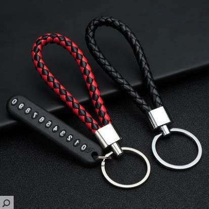 Creative Small Gift Number Plate Key Pendant Car Keychain Gift Anti-lost Number Plate Number Plate Keychain
