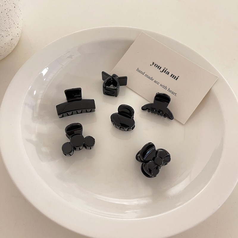 Pratica mini pinza per capelli, clip per frangia da ragazza, clip per capelli spezzati, base, tutto in uno, piccola pinza per capelli, accessori per capelli giapponesi e coreani_voghion.com