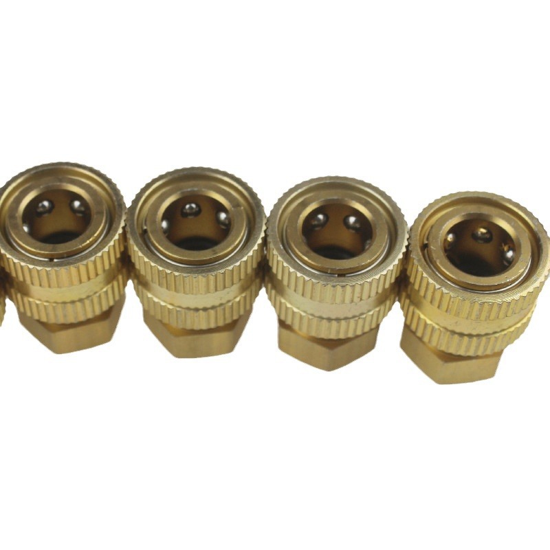 High-pressure car washing machine quick connector household car washing machine quick connector loose connector car washing machine gun rod quick connector
