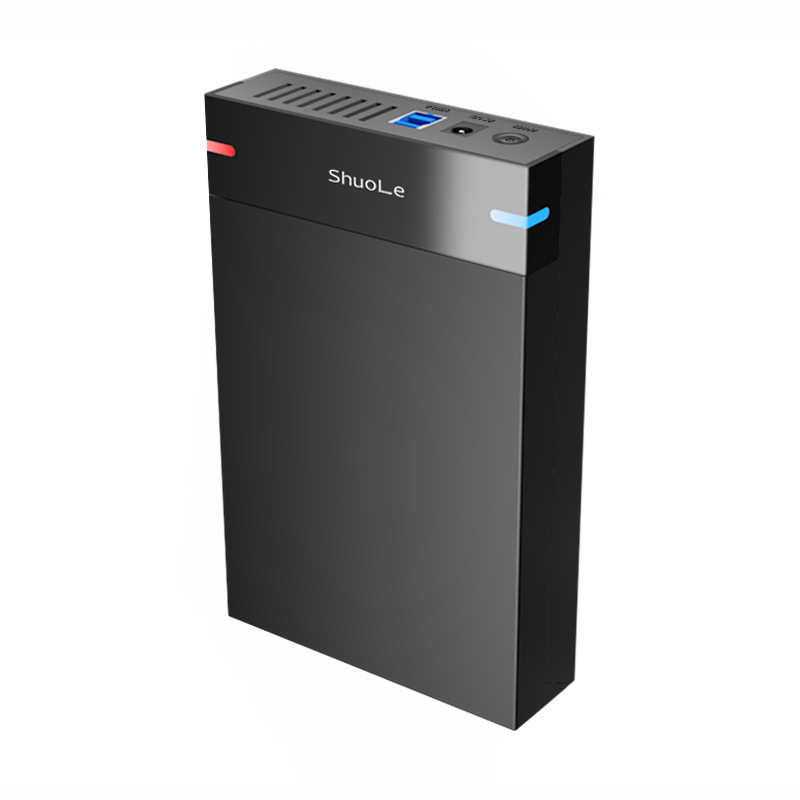 Shuole 3.5 "Serial Desktop Hard Disk USB3.0 High Speed Transmission Tool-Free External Mobile Hard Disk Box