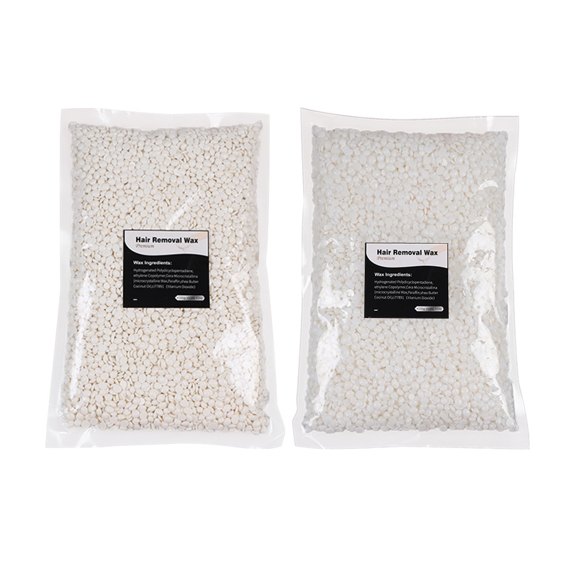 Coconut milk wax rosin-free Depilatory Wax bean transparent low melting point viscous strong depilatory coconut wax solid paper-free