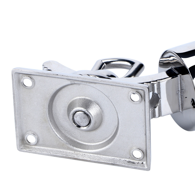 316 stainless steel fishing rod seat 360 degrees steering fishing bracket yacht ship battery Rod seat marine hardware accessories