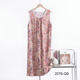Silk Nightdress Women's Summer Loose plus size Sleeveless Vest Skirt Artificial Cotton Home Clothes Mother's Cotton Silk Nightdress