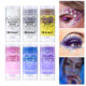 Fit Colors 8 Color Body Painted Sequins Stick Face Lip Star Glitter Eyeshadow Holiday Stage Makeup Cross 