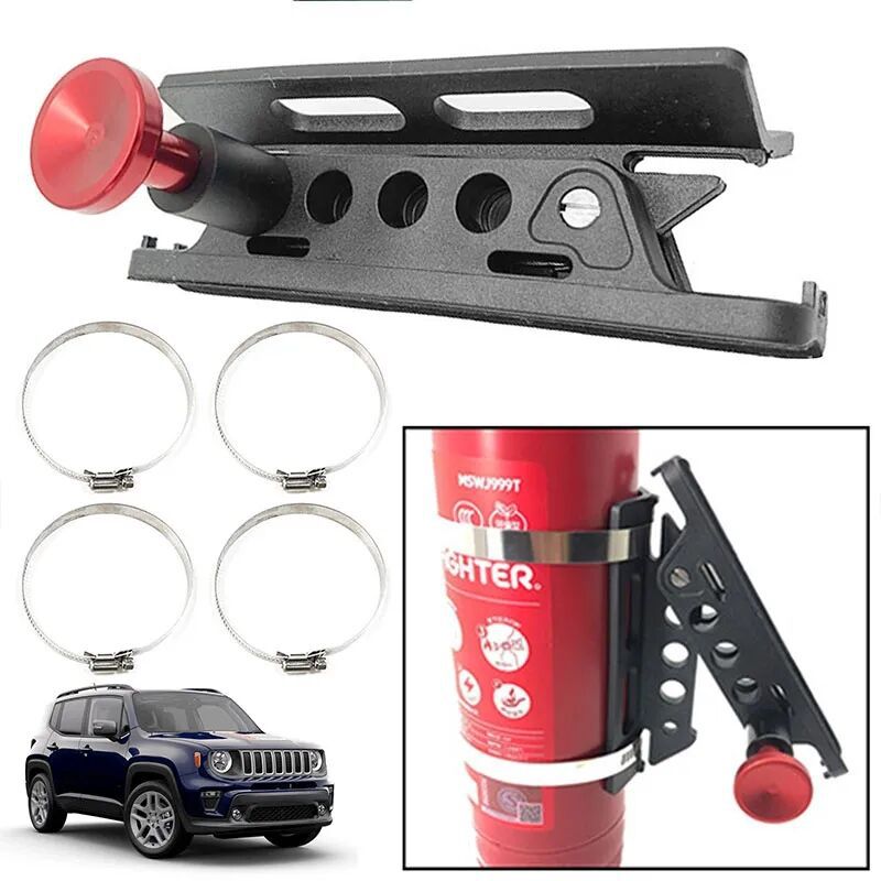 Suitable for ATV/UTV car fire extinguisher Wrangler JK/JL car fire extinguisher fixing bracket