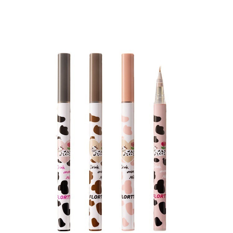 FLORTTE/huailia lying silkworm pen waffle fine eyeliner pen long-lasting waterproof non-blooming eyeliner glue pen