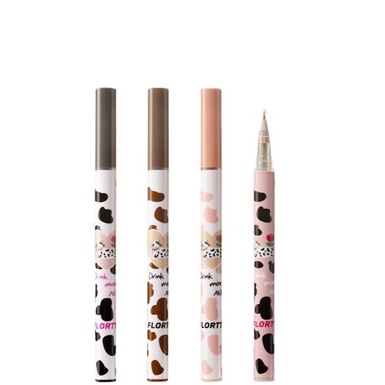 FLORTTE/huailia lying silkworm pen waffle fine eyeliner pen long-lasting waterproof non-blooming eyeliner glue pen