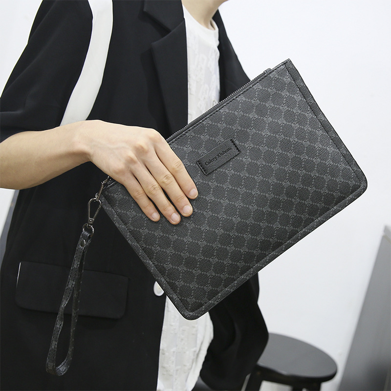 Men's clutch bag large capacity clutch bag card bag envelope bag with card holder handbag 2024 new casual bag fashion