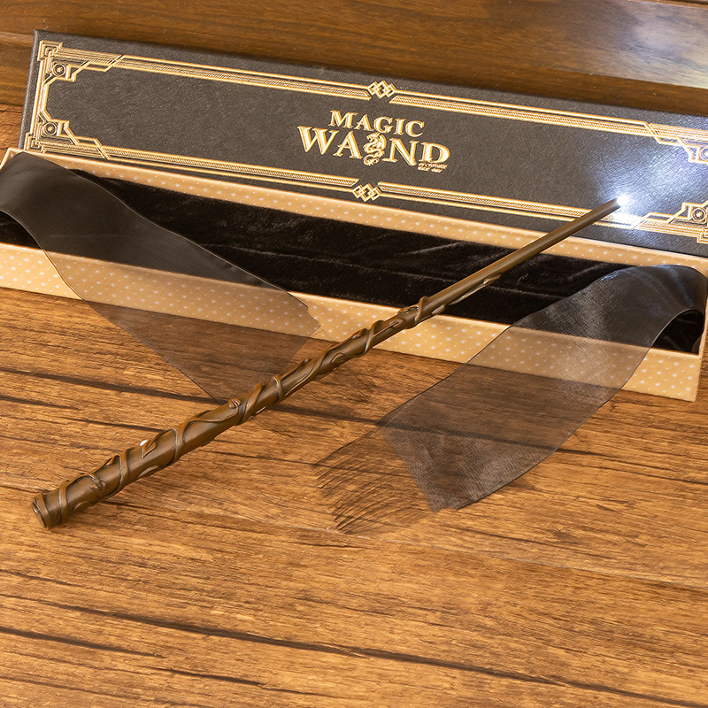 Harry Luminous Magic Wand Charging Hermione Dumbledore Voldemort Snape Birthday Gift Toy
