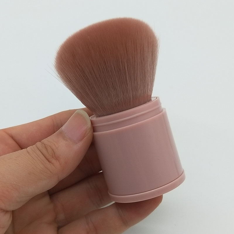 Fixed makeup brush single mushroom head loose paint brush telescopic blush brush honey paint brush makeup brush in stock cross-border exclusive
