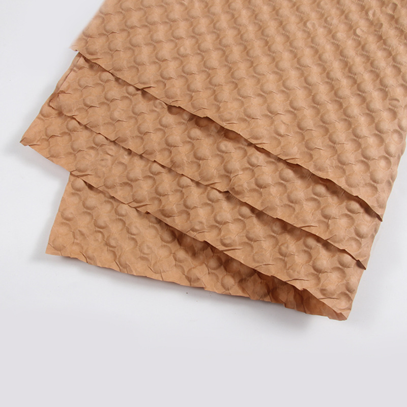 Source Factory Filler Bubble Paper Packaging Cushioning Environmentally Friendly Biodegradable Fragility Porcelain Packaging Pressure Bubble Paper