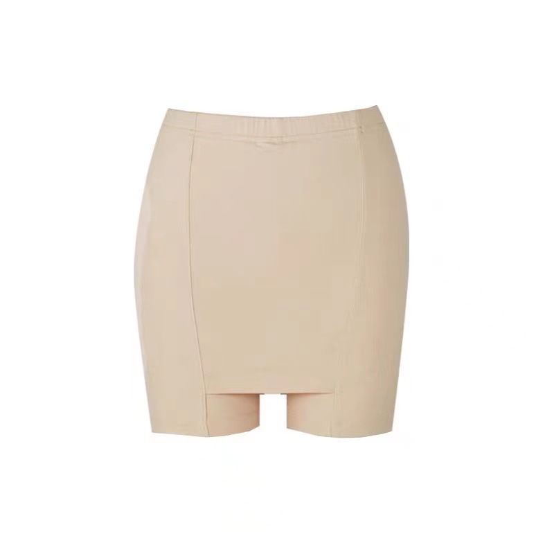 Double-layer safety pants women plus crotch shield large size anti-light summer thin outer wear leggings wholesale factory direct sales