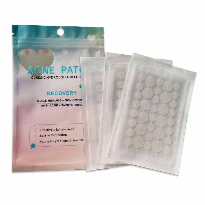 Cross-border direct supply of 36 acne stickers water colloid invisible acne stickers anti-acne concealer stickers transparent invisible acne stickers wholesale
