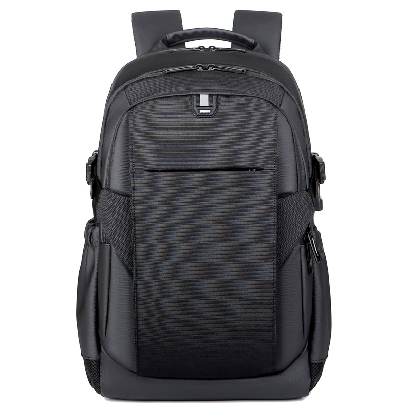 New business commuter travel waterproof large capacity student backpack men and women charging Plus LOGO computer bag